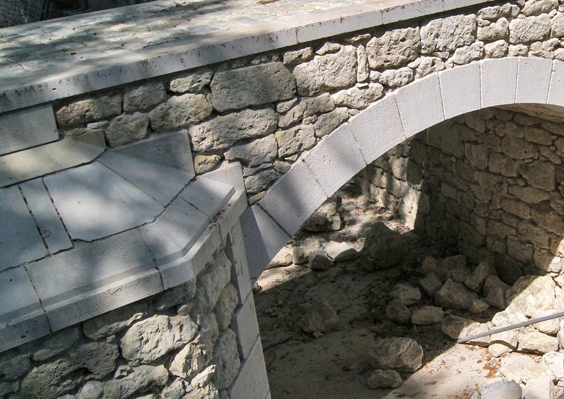 Restauration pont en pierre