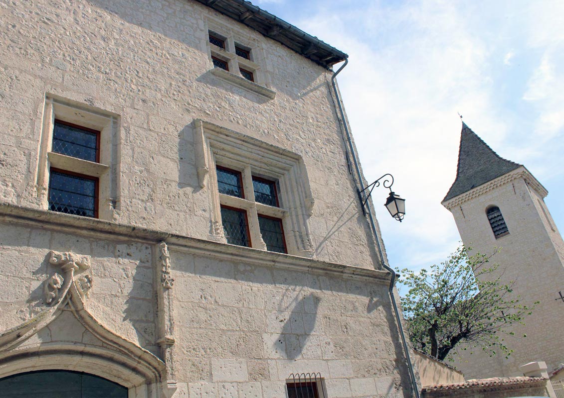 Rénovation façade en pierre Lauzerte