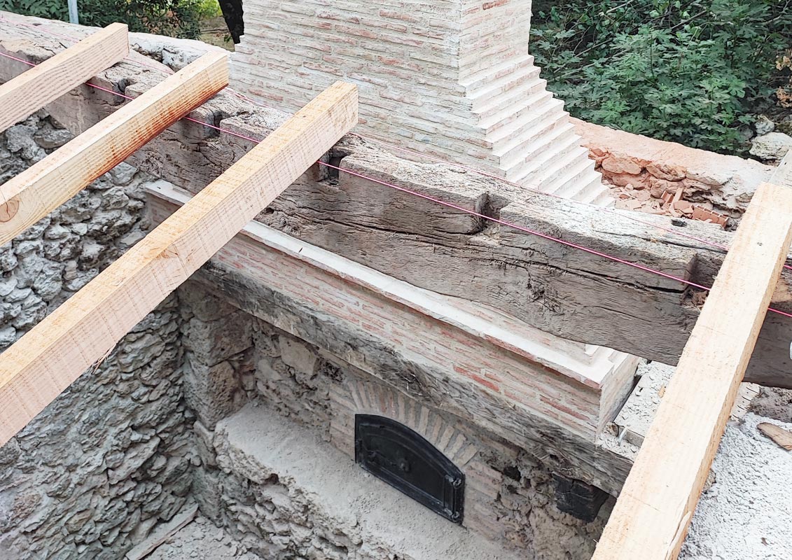 Rénovation d'un four à pain